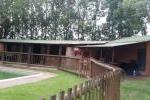 Veranda and pool area
